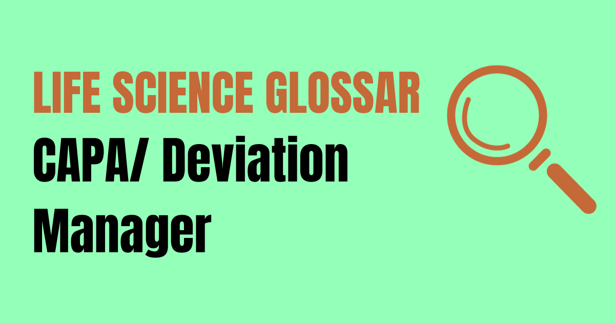 Read more about the article CAPA Deviation Manager