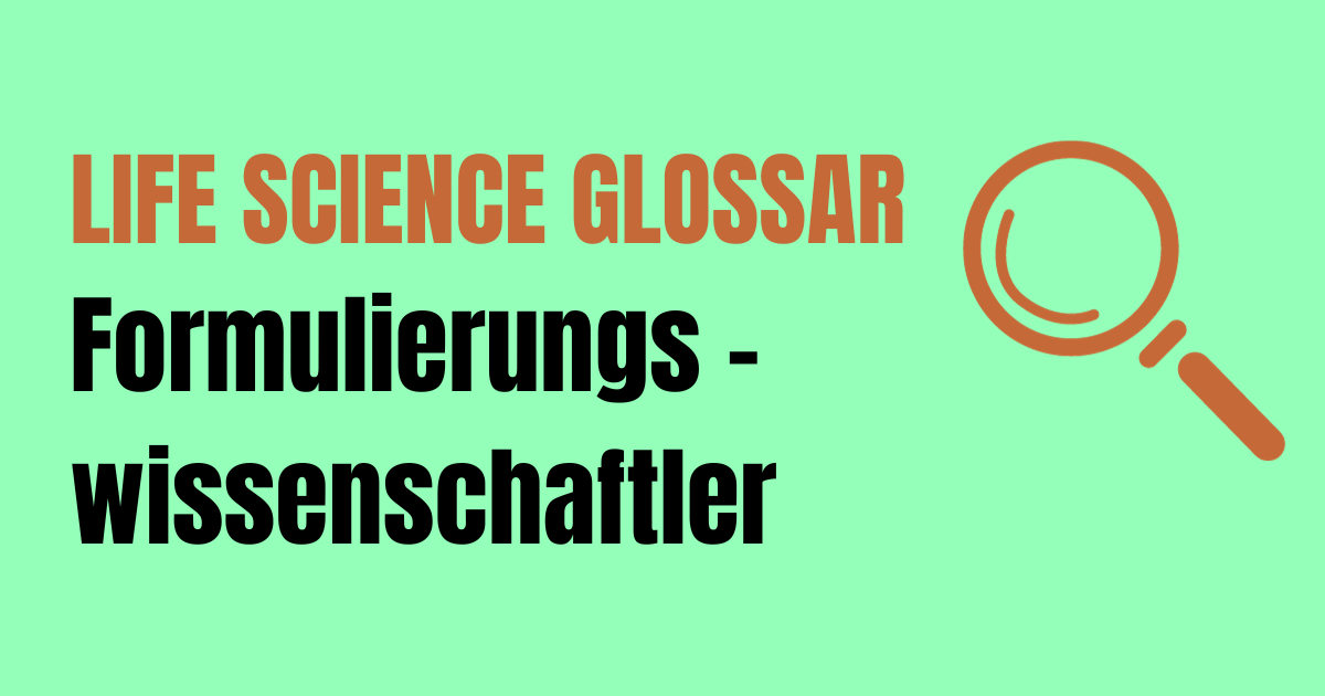 Read more about the article Formulierungswissenschaftler