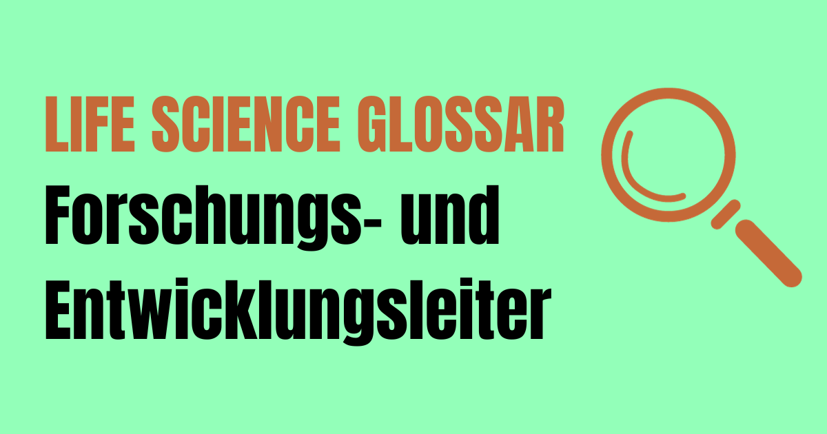 Read more about the article Forschungs- und Entwicklungsleiter