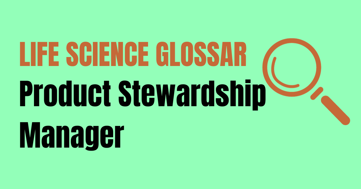 Read more about the article Product Stewardship Manager