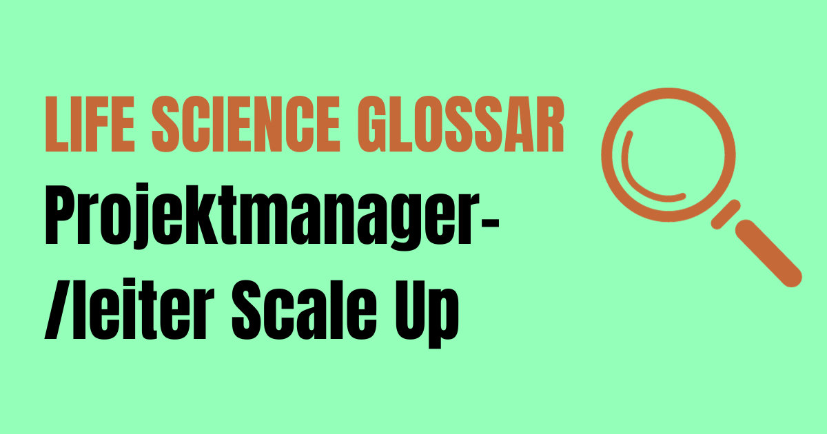 Mehr über den Artikel erfahren Projektmanager-/leiter Scale Up