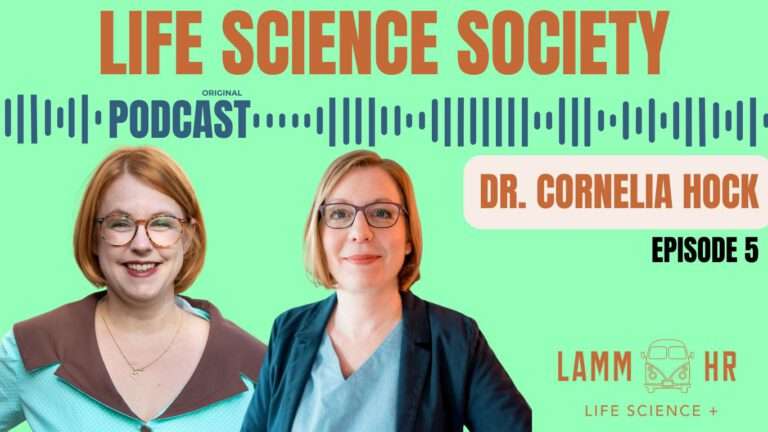 Mehr über den Artikel erfahren Podcast Life Science Society: Effizienz und Qualität in Laboren mit Dr. Cornelia Hock